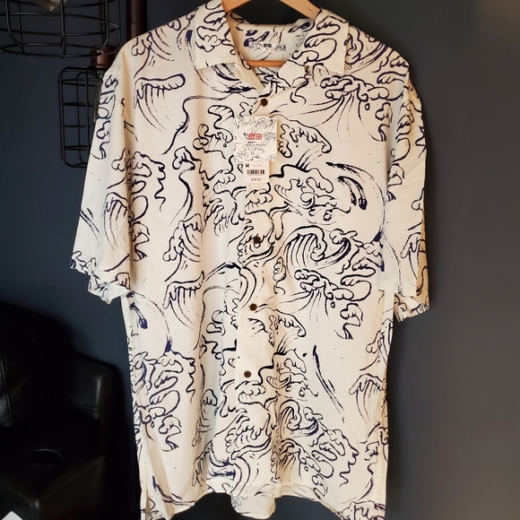 Uniqlo Shirts Men Hawaiian Open Collar Shortsleeve Shirt Poshmark
